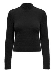 ONLY Sweter w kolorze czarnym rozmiar: L. Czarne golfy damskie Only, l, bez wzorów, bez ramiączek. Za 52.67 zł.