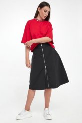 Spódnica midi Samira JOOP! JEANS. Spódniczki damskie Joop! Jeans, m, bez wzorów, z jeansu, midi. Za 719.00 zł.