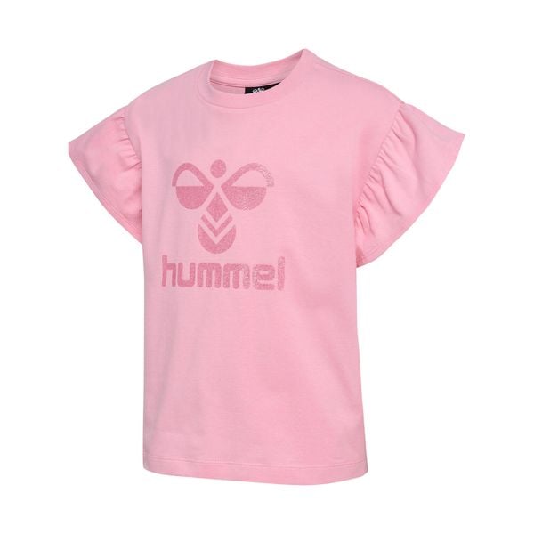 Koszulka dla dziewczynki Hummel Dodi. Czerwone koszulki dziewczęce HUMMEL, bez wzorów, bez ramiączek. Za 133.50 zł.