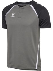 Koszulka sportowa Hummel hml Lead 2.0 Polo. Szare koszulki polo męskie HUMMEL, m, z materiału, bez ramiączek, na fitness i siłownię. Za 134.00 zł.