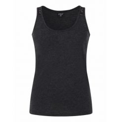 Damski tank top Protest Prtimpulse. Czarne topy damskie Protest, bez wzorów, bez kołnierzyka. Za 217.00 zł.