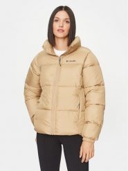 Columbia Kurtka zimowa Puffect™ Jacket Brązowy Regular Fit. Brązowe kurtki damskie Columbia, na zimę, xl, bez wzorów, z syntetyku, bez kaptura. Za 449.99 zł.