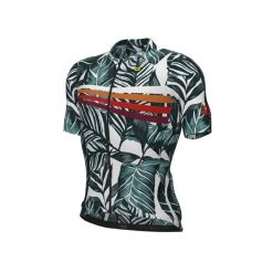 Koszulka rowerowa męska Alé Cycling PR-E Wild. Białe t-shirty sportowe męskie ALÉ CYCLING, m, bez ramiączek, rowerowe. W wyprzedaży za 411.99 zł.