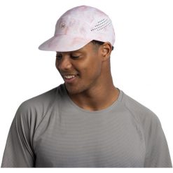Czapka z daszkiem BUFF COOLNET® UV PACK SPEED CAP ORISA AZALEA. Czerwone czapki męskie Buff, bez wzorów. Za 196.79 zł.