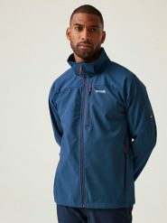 Regatta Kurtka softshellowa "Arana" w kolorze niebieskim rozmiar: XL. Niebieskie kurtki outdoor męskie Regatta, xl, bez wzorów, bez kaptura. Za 118.56 zł.