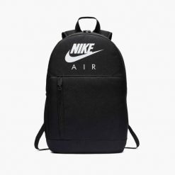 Plecak sportowo-turystyczny dla dorosłych Elemental Backpack GFX FA19. Czarne plecaki męskie Nike, bez wzorów, z materiału. Za 129.99 zł.