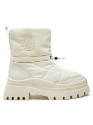 Aldo Botki Frostine 13838643 Biały. Białe botki damskie Aldo, z materiału, bez obcasa, na płaskiej podeszwie, bez zapięcia. Za 539.99 zł.