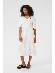 Kaffe Sukienka w kolorze białym rozmiar: 46. Białe sukienki damskie Kaffe, bez wzorów, bez kołnierzyka, bez ramiączek, maxi. Za 135.17 zł.