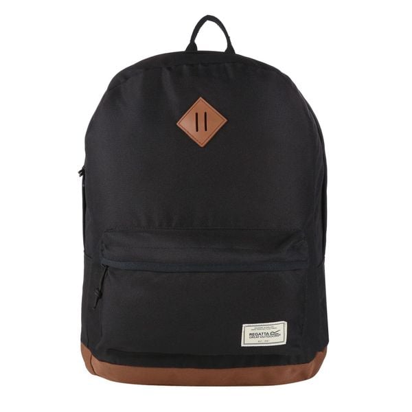 Stamford 20L Backpack unisex turystyczny plecak. Czarne plecaki damskie Regatta, bez wzorów. Za 144.70 zł.