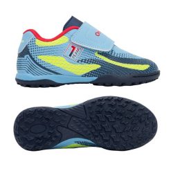 Buty piłkarskie dziecięce OneTeam Robero Junior TF. Niebieskie kombinezony damskie ONETEAM, m, bez wzorów, z gumy, młodzieżowe, bez kołnierzyka, bez ramiączek, długie. Za 89.99 zł.