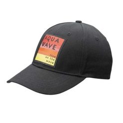 Czapka Z Daszkiem Z Logo Camro. Czarne czapki męskie AQUAWAVE, bez wzorów, z bawełny. Za 77.99 zł.