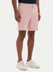 BOSS Szorty materiałowe H-Kane1 50555235 Różowy jasny Modern Fit. Czerwone szorty męskie Boss, bez wzorów, z bawełny. Za 449.99 zł.