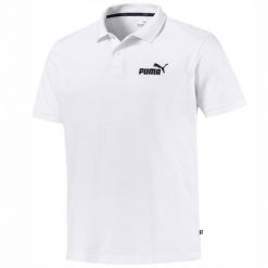Koszulka polo męska 851759 02 z krótkim rękawem. Białe koszulki polo męskie Puma, m, bez wzorów, bez ramiączek. Za 99.00 zł.
