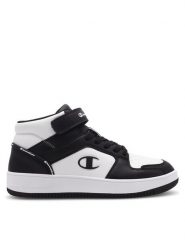 Champion Sneakersy REBOUND 2.0 MID B GS S32413-WW006. Czarny. Czarne buty sportowe chłopięce CHAMPION, z tworzywa sztucznego, bez zapięcia. Za 219.99 zł.