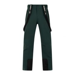 Spodnie narciarskie Protest Chester. Zielone spodnie materiałowe męskie Protest, bez wzorów, sportowe. Za 491.40 zł.