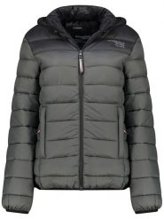 Geographical Norway Kurtka pikowana "Atikoclerc" w kolorze antracytowym rozmiar: M. Czarne kurtki damskie Geographical Norway, m, bez wzorów, bez kaptura. Za 165.31 zł.