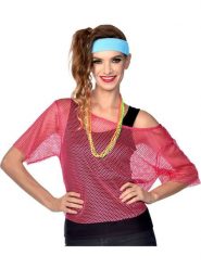 Amscan Koszulka kostiumowa w kolorze różowym rozmiar: L/XL. Różowe t-shirty damskie AMSCAN, l, bez wzorów, bez kołnierzyka. Za 32.50 zł.