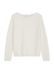 Marc O´Polo Sweter w kolorze kremowym rozmiar: M. Brązowe swetry klasyczne damskie m, z wełny, bez kołnierzyka. Za 276.71 zł.