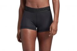 Spodenki adidas Alphaskin Short W CD9757. Czarne szorty damskie Adidas, bez wzorów, z materiału. Za 122.95 zł.