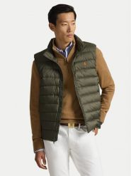 Polo Ralph Lauren Bezrękawnik 710967775008 Zielony Regular Fit. Zielone kamizelki męskie Polo Ralph Lauren, l, z syntetyku. Za 939.99 zł.