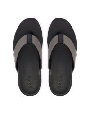 Skechers Japonki 229267/TPBK Czarny. Czarne klapki i japonki męskie Skechers, z materiału. Za 199.99 zł.