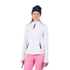 Bluza Rossignol JCC damska Climi JKT biała. Białe bluzy bez kaptura damskie Rossignol, s. Za 839.99 zł.