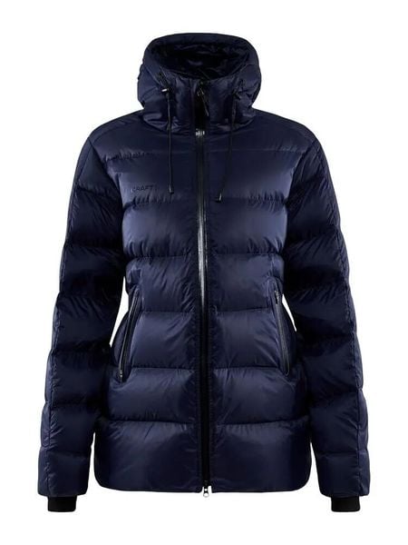 Craft ADV Explore Down Jacket W – Ciepła kurtka puchowa. Brązowe kurtki damskie Craft, s, bez wzorów, z materiału, bez kaptura. Za 1,271.05 zł.