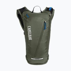 Plecak rowerowy CamelBak Rogue Light 7 l z bukłakiem 2l. Zielone plecaki męskie Camelbak, bez wzorów. Za 349.99 zł.