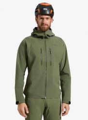 Kurtka z membraną La Sportiva Helixir Shell Jacket. Zielone kurtki męskie La Sportiva, l, bez wzorów, z materiału, bez kaptura. Za 1,561.99 zł.