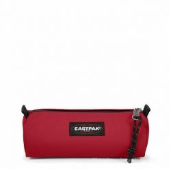 Pojedynczy Plecak Eastpak Benchmark Dorosłych. Czerwone plecaki damskie Eastpak, bez wzorów, z materiału. Za 59.50 zł.