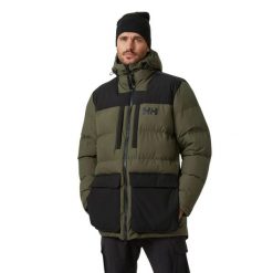 Kurtka przejściowa męska Helly Hansen Patrol. Zielone kurtki męskie Helly Hansen, na zimę, m, bez wzorów, bez kaptura. W wyprzedaży za 1,455.50 zł.