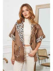 Joséfine Kurtka przejściowa "Ashmee" w kolorze karmelowym rozmiar: L. Brązowe kurtki damskie Joséfine, l, bez wzorów, z futra, bez kaptura. Za 195.99 zł.