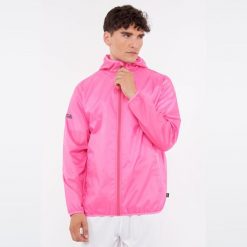 Kurtka przeciwdeszczowa męska ATACAMA przeciwwiatrowa. Czerwone kurtki treningowe męskie Legea, na zimę, m, bez wzorów, z poliesteru, do biegania. W wyprzedaży za 100.50 zł.