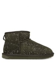 EMU Australia Śniegowce Stinger Micro Milkyway W13186 Zielony. Zielone śniegowce damskie Emu Australia, ze skóry. Za 699.99 zł.
