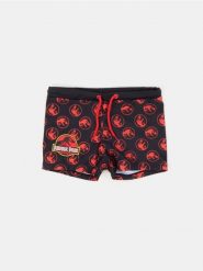 Kąpielówki Jurassic Park - czarny. Czarne kąpielówki męskie Sinsay, bez wzorów. Za 19.99 zł.