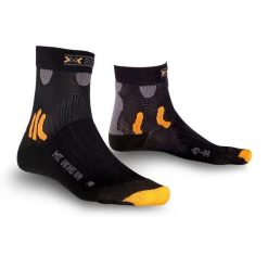 Spodenki rowerowe X-bionic Mountain Biking Short X20007-X01. Czarne szorty męskie X BIONIC, bez wzorów, z materiału. Za 40.00 zł.