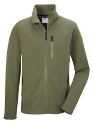 G.I.G.A. DX by KILLTEC Kurtka polarowa "GS 78" w kolorze khaki rozmiar: M. Brązowe kurtki męskie G.I.G.A. DX by KILLTEC, m, bez wzorów, z polaru, bez kaptura. Za 123.53 zł.