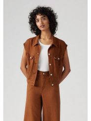Levi's Kamizelka w kolorze jasnobrązowym rozmiar: L. Brązowe kamizelki damskie Levi's, l. Za 143.56 zł.