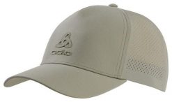 Czapka z daszkiem Odlo Performance Snapback Cap. Szare czapki z daszkiem damskie Odlo, bez wzorów, z materiału. Za 159.99 zł.