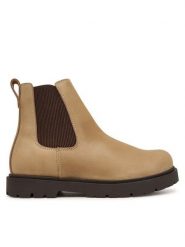 Birkenstock Sztyblety Highwood Slip On 1033190 Beżowy. Brązowe trampki i tenisówki damskie Birkenstock, bez wzorów, ze skóry. Za 854.99 zł.
