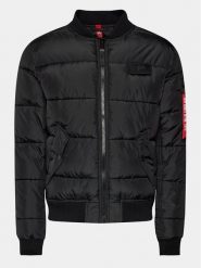 Alpha Industries Kurtka zimowa Ma-1 Puffer Bomber 138116 Czarny Regular Fit. Czarne kurtki męskie Alpha Industries, na zimę, m, bez wzorów, z syntetyku, bez kaptura. Za 639.99 zł.