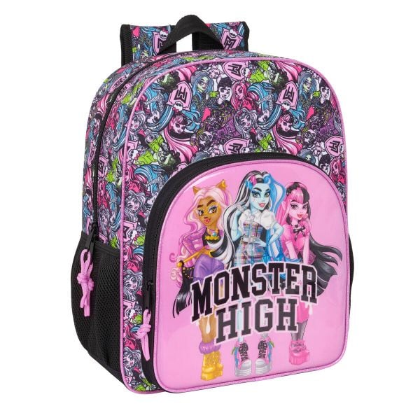 Plecak szkolny Monster High Drama Wielokolorowy. Plecaki damskie MONSTER HIGH, bez wzorów, z poliesteru. Za 180.30 zł.