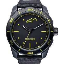 Zegarek TECH WATCH 3H pasek nylonowy czarny ALPINESTARS kolor czarny/żółty, rozmiar OS. Czarne zegarki męskie ALPINESTARS, ze stali. W wyprzedaży za 329.00 zł.
