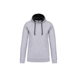 Kontrastowa bluza z kapturem Kariban. Czarne bluzy z kapturem męskie KARIBAN, m. Za 177.50 zł.