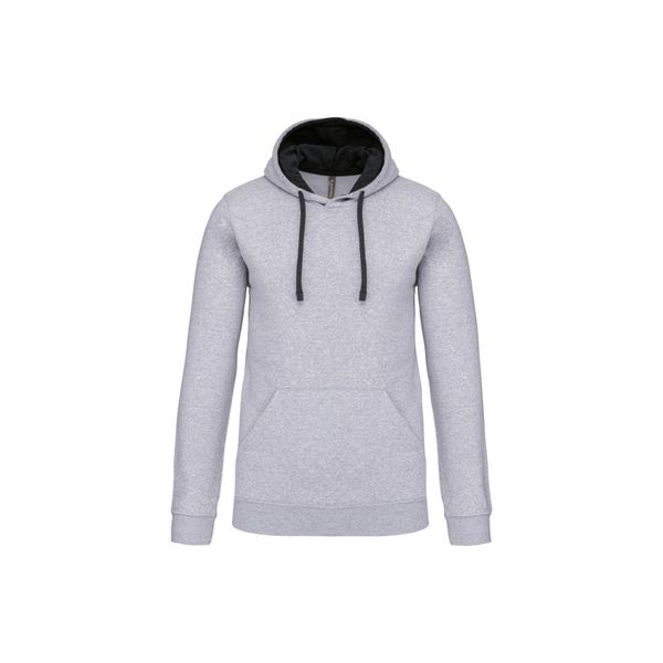 Kontrastowa bluza z kapturem Kariban. Czarne bluzy z kapturem męskie KARIBAN, m. Za 189.50 zł.