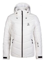 Halti Kurtka narciarska "Mellow" w kolorze białym rozmiar: 38. Białe kurtki narciarskie i snowboardowe damskie Halti, bez wzorów, bez kaptura, narciarskie. Za 456.87 zł.