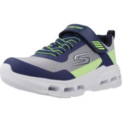 Buty SKECHERS GLIDE STEP DRIFT Niebieski. Niebieskie buty fitness męskie Skechers, na fitness i siłownię. Za 193.99 zł.