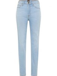Lee Dżinsy "Scarlett" - Skinny fit - w kolorze błękitnym rozmiar: W31/L33. Niebieskie jeansy damskie Lee, z podwyższonym stanem. Za 131.74 zł.