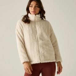 Damska bluza polarowa Ayana z zamkiem błyskawicznym. Zielone bluzy bez kaptura damskie Regatta, z materiału. Za 229.99 zł.