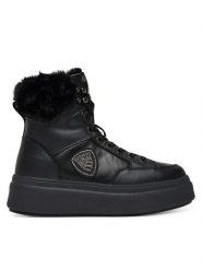 Blauer Botki F5EMERY01/LEA Czerwony. Czerwone botki damskie Blauer, ze skóry, bez obcasa, na płaskiej podeszwie, bez zapięcia. Za 589.99 zł.